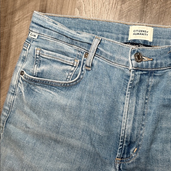 Citizens Of Humanity Isola Slim Raw Hem Jeans - 30 - Picture 5 of 7